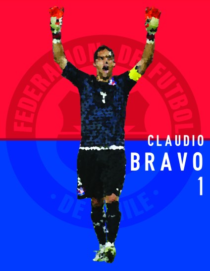 Claudio Bravo Poster