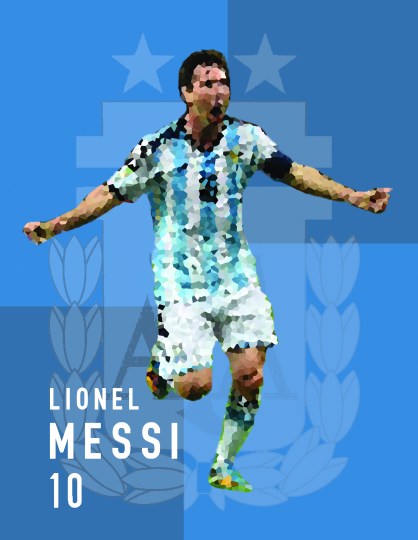 Leo Messi Poster