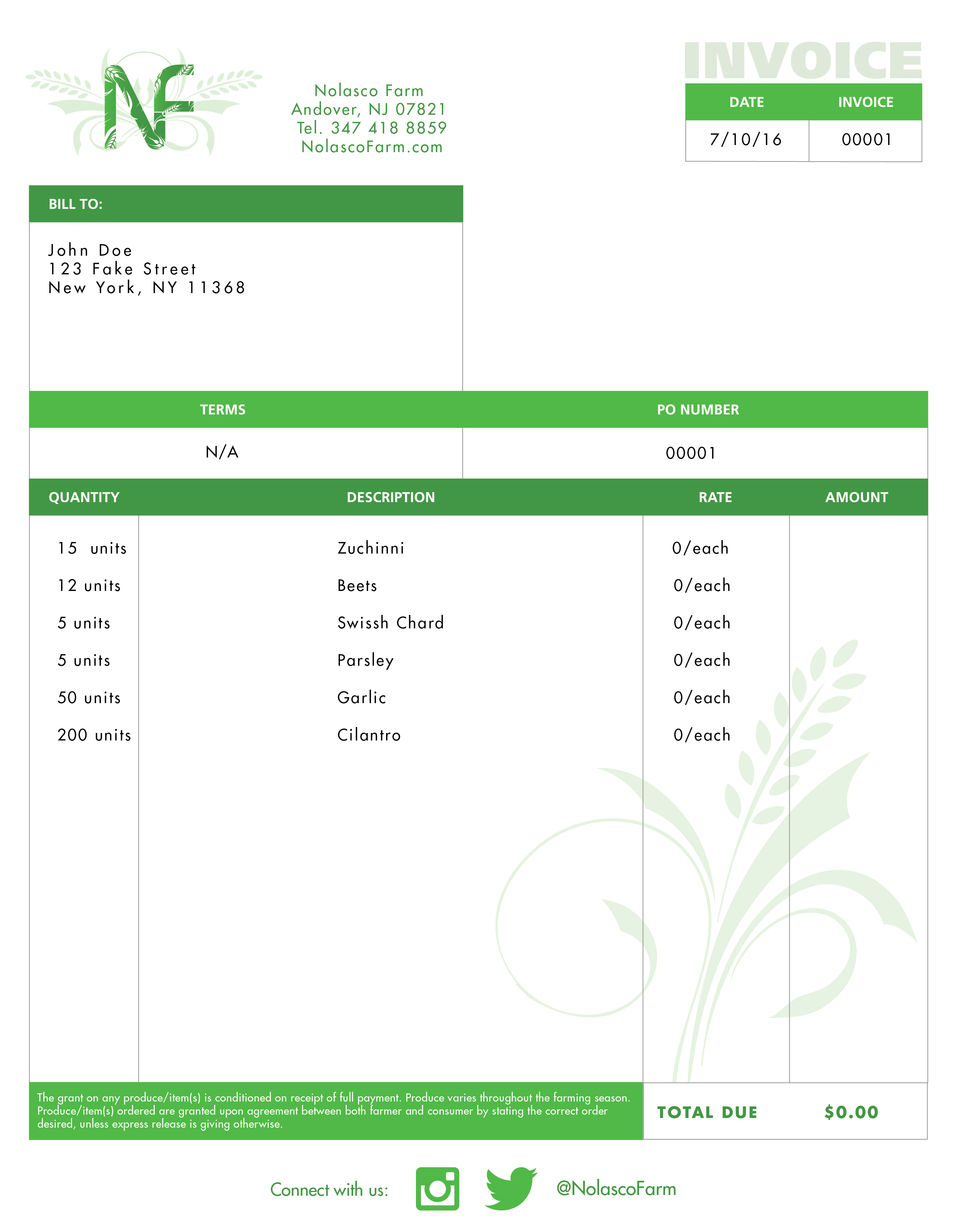 Nolasco Farm – Logo Design / Social Media / Website Management